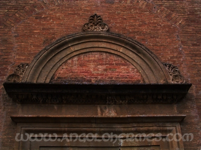 L'iscrizione sulla Pieve di Santa Maria della Pietà