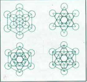 Dal cubo all'icosaedro attraverso il Frutto della Vita