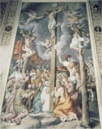 L'Affresco della Crocifissione