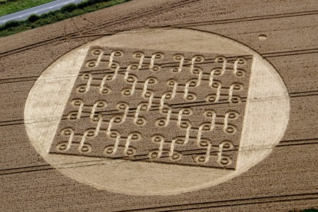 Crop-circle di Cheesefoot Head