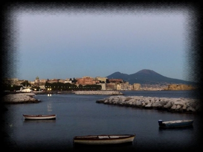 Una veduta del Golfo di Napoli
