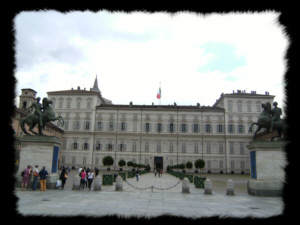 L'ingresso di Palazzo Reale