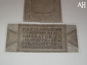Iscrizione nel Castello Svevo di Barletta (BA)