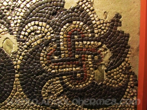Mosaico pavimentale esposto presso il Verulam Museum, St. Albans