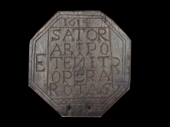 Il SATOR di Great Gidding (riproduzione)