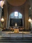 L'altare visto dal coro