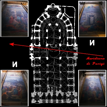 Pianta della chiesa di Saint-Sulpice