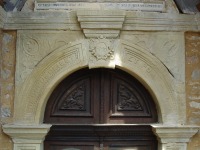 Particolare del portale