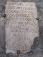Lapide con figure d'uccelli n° 2