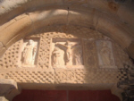 Lunetta decorata