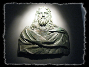 Bassorilievo di Cristo Salvatore, di A. Algardi
