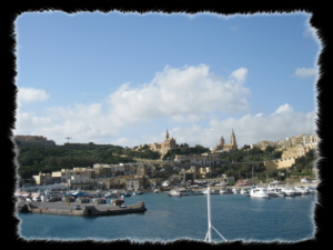 L'approdo sull'isola di Gozo